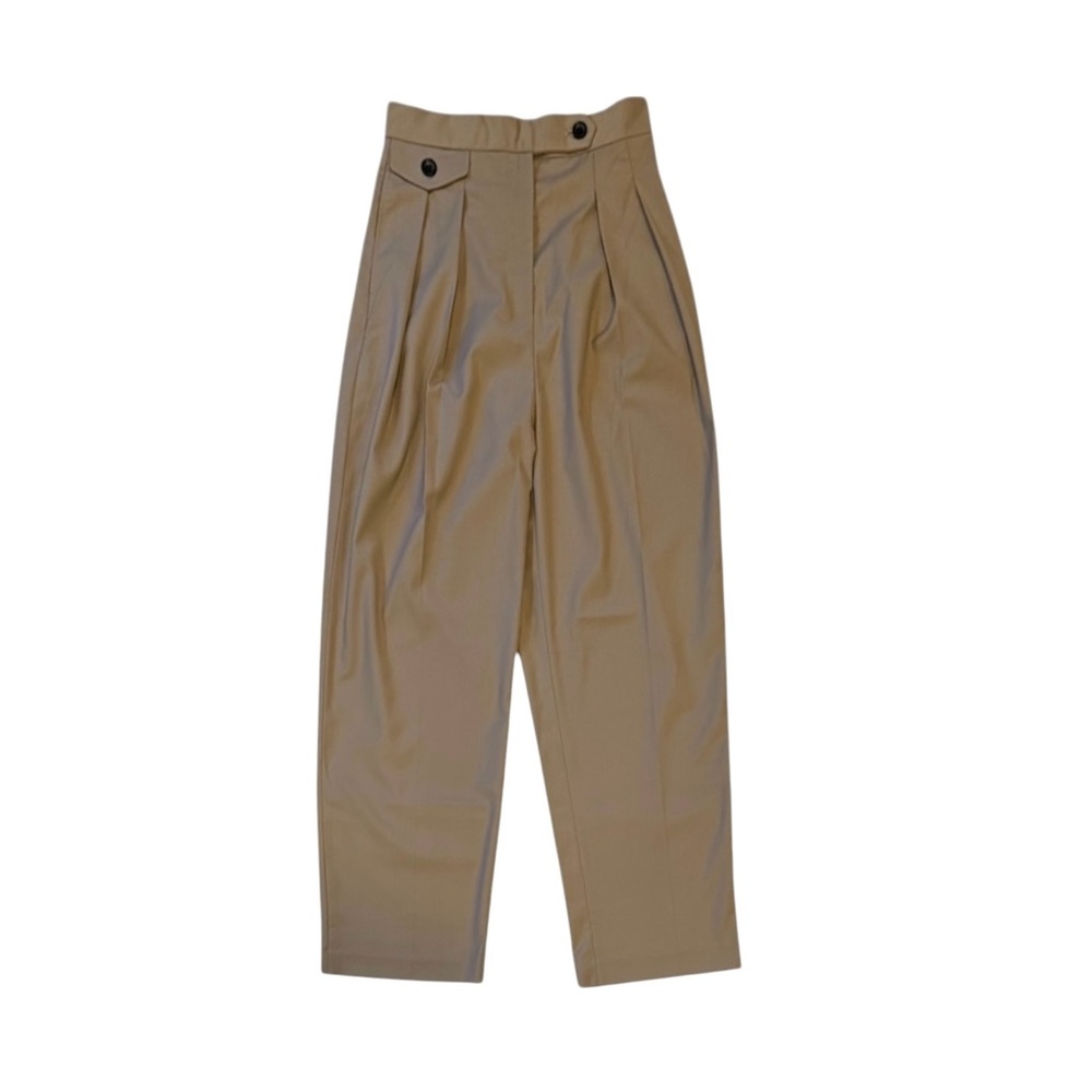 The Row Marcellita Pleated Wool Pants - Picture 2 of 4